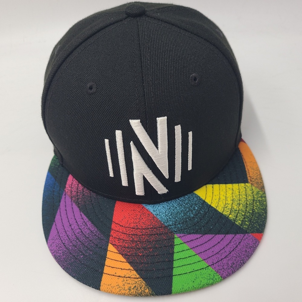 Nashville SC Hat Snapback New Era 9Fifty Black Rainbow MLS Soccer Pride LGBT Men